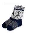 Woolen socks with a deer