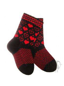 Socks with hearts