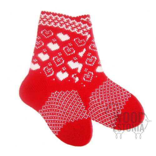 Socks with hearts