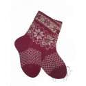 Woolen socks with a "Star" pattern