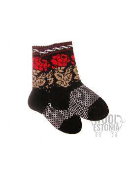 Socks with roses