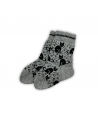 Woolen socks with a cat