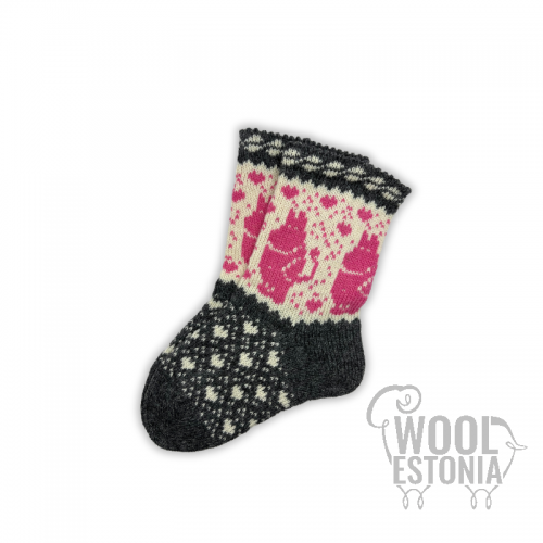 Woolen socks with Mumitroll