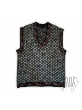 Vest with KIhnu pattern