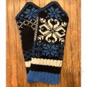 Woolen mittens with a "Star" pattern