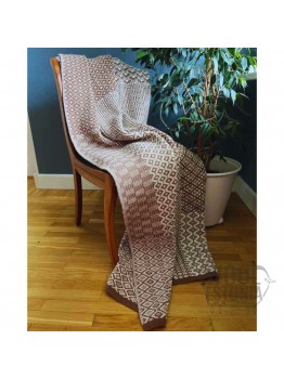 Woolen knitted blanket