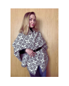 Woman's woolen scarf-shawl