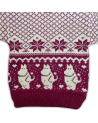 Kid's full zip sweater with a deer