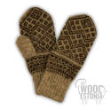 Merino wool mittens