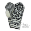 Merino wool mittens