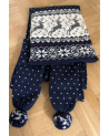 Hat-scarf with a deer
