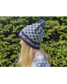 Hat with a star, with ears