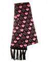 Scarf with hearts