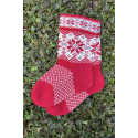 Woolen socks with a "Star" pattern