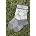 Woolen socks with a 