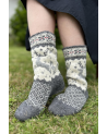 Woolen socks with a deer