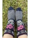 Socks with roses