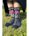 Socks with roses