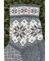 Woolen socks with a star