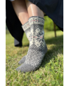 Woolen socks with a star