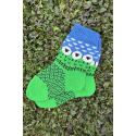 Woolen socks with a "Lamb" pattern