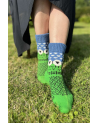 Woolen socks with a lamb