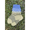 Woolen socks with a "Lamb" pattern