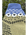 Woolen socks with a lamb