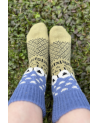 Woolen socks with a lamb