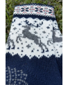 Woolen socks with a deer