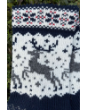 Woolen socks with a deer