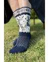 Woolen socks with a deer