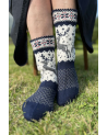 Woolen socks with a deer