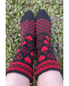 Socks with hearts