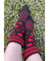Socks with hearts