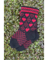 Socks with hearts