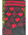 Socks with hearts