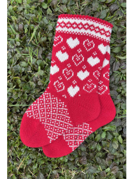 Socks with hearts
