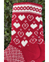 Socks with hearts