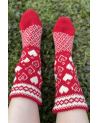 Socks with hearts