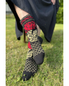 Socks with roses