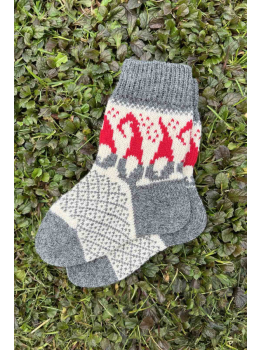 Woolen socks with dwarves