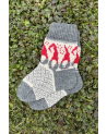 Woolen socks with dwarves