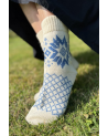 Woolen socks with a star