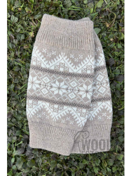 Leg warmers with a star
