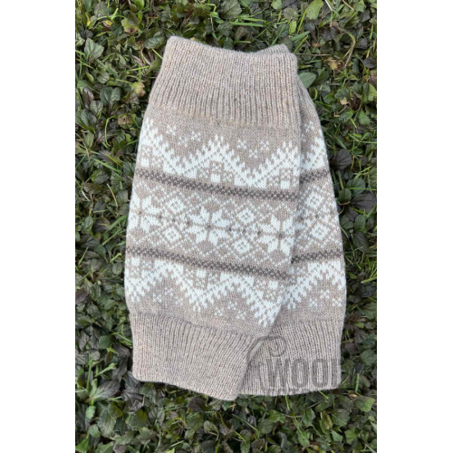 Leg warmers with a star