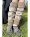 Leg warmers with a star