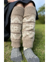 Leg warmers with a star