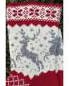 Woolen socks with a deer