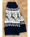 Leg warmers with a deer
